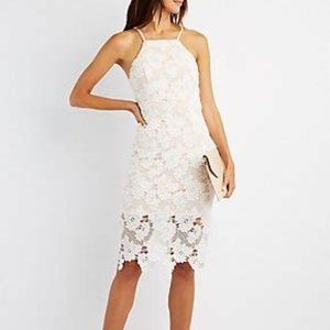 Charlotte Russe White Lace Dress